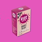 1 - Rize Energy Bar,  4 bar(s)  Berry Blast (Pack of 4) 