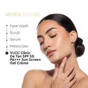 3 - VLCC Clinic ProDefence DeTan Sun Screen Gel Creme,  100 g  SPF 50 PA+++