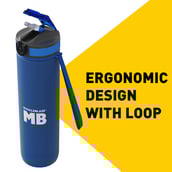 5 - MuscleBlaze Sipper Bottle,  Aqua Blue  1 L