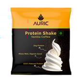 2 - Auric Protein Shake,  8 sachets/pack  Vanilla Coffee 