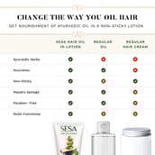 7 - Sesa Hair Oil in Lotion,  100 ml  Goodness of Avocado, Almond & Olive Oil 