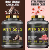 5 - Vitaminnica Vita Gold Whey Protein Blend, 5 lb French Vanilla