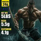 7 - Vitaminnica Vita Gold Whey Protein Blend,  5 lb  Cookies & Cream 