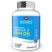 1 - Naturyz Burpfree Nano Omega 3 Fish Oil with Vitamin D3,  50 softgels 