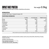 3 - Myprotein Impact Whey Protein,  5.5 lb  Thandai 