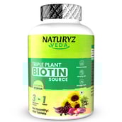 1 - Naturyz Veda Triple Plant Biotin,  90 tablet(s)  Unflavoured 
