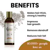 7 - myUpchar Ayurveda Kesh Art Bhringraj Shampoo,  200 ml  Anti-Dandruff 