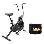 Lifeline Fitness Combo Air Bike 103 and Sweat Belt