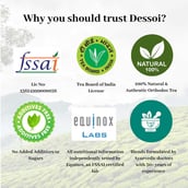 2 - Dessoi Serenus Vitality Herbal Tea, Unflavoured 120 g