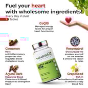 4 - Health Veda Organics Happy Heart,  60 tablet(s) 