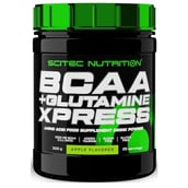 1 - Scitec Nutrition BCAA + Glutamine Xpress,  0.66 lb  25 Servings  Apple 