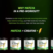 4 - Tencha Matcha Green Tea Based Pre-Workout Blend,  0.39 lb  Japanese Matcha 
