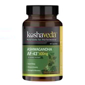 9 - Koshaveda Ashwagandha AF-43 600mg by MuscleBlaze,  60 capsules