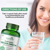 6 - Simply Herbal Vegan Omega 500mg,  60 capsules 