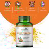 3 - Simply Herbal Pure Turmeric,  60 capsules 