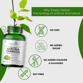 3 - Simply Herbal Garcinia Cambogia Extract,  60 capsules 