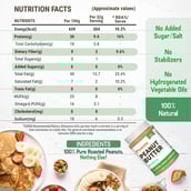 4 - Pintola All Natural Peanut Butter,  1 kg  Crunchy 