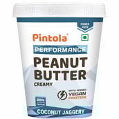 1 - Pintola Coconut Jaggery Performance Series Peanut Butter,  0.510 kg  Creamy 