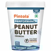 1 - Pintola Coconut Jaggery Performance Series Peanut Butter, 1 kg Crunchy