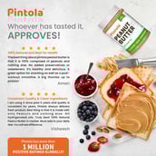 2 - Pintola All Natural Peanut Butter,  2.5 kg  Creamy 