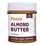 1 - Pintola All Natural Almond Butter,  Creamy  0.2 kg 