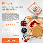 7 - Pintola American Recipe Performance Series Peanut Butter,  1 kg  Creamy 