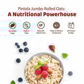 3 - Pintola Jumbo Rolled Oats,  400 g  Natural 