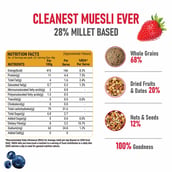 4 - Pintola Muesli, 800 g Fruit & Nut with 28% Millet (Pouch)