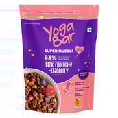 1 - Yogabar Wholegrain Breakfast Muesli,  0.400 kg  Dark Chocolate and Cranberry 