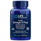 2 - Life Extension Super Omega-3 Plus,  120 softgels 