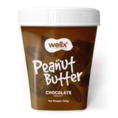 1 - WellX Peanut Butter,  500 g  Chocolate Creamy 