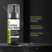 2 - Ustraa Foaming Face Wash,  150 ml  for Sensitive Skin 
