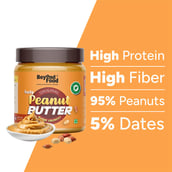 1 - Beyond Food Peanut Butter,  200 g  Super Crunchy 