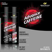 3 - Healthfarm Advance Caffeine,  60 tablet(s)  Unflavoured 
