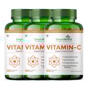 1 - Simply Herbal Vitamin-C,  120 tablet(s)  Unflavoured (Pack of 3) 