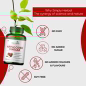 4 - Simply Herbal Apple Cider Vinegar,  90 capsules  Unflavoured (Pack of 3) 