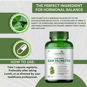 5 - Simply Herbal Saw Palmetto Extract (Pack of 2),  30 capsules 