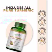 5 - Simply Herbal Pure Turmeric (Pack of 3), 60 capsules