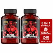 1 - Humming Herbs Alpha Testosterone, 240 capsules Unflavoured