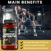 7 - Humming Herbs Siberian Ginseng 4 in 1 Formula,  180 capsules 