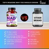 6 - Humming Herbs NAD+,  60 capsules 