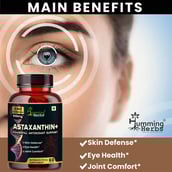 5 - Humming Herbs Astaxanthin+ with CoQ10 & Berberis Aristata,  60 capsules 