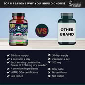 7 - Humming Herbs Melatonin Dream Support,  60 capsules  Unflavoured 