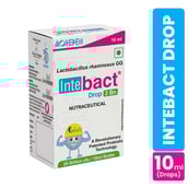 2 - Dr. Morepen Intebact Drop 2 Bn Probiotic, 10 ml Unflavoured (Pack of 2)
