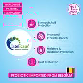 6 - Dr. Morepen Intebact Insta 2 Bn Probiotic,  6 sachets/pack  Delicious Vanilla (Pack of 3) 