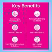 7 - Dr. Morepen Intebact Lax,  4 sachets/pack  Unflavoured 