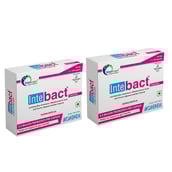 24 - Dr. Morepen Intebact 3.3 BN Probiotics,  10 capsules  Unflavoured (Pack of 2) 