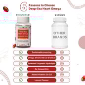 4 - Neuherbs Deep-Sea Heart Omega with Rimfrost Krill Oil Lemon,  30 softgels 