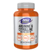 1 - Now Arginine and Citrulline (500/250mg),  120 veggie capsule(s) 