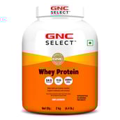 2 - GNC Select Whey Protein,  4.4 lb  Unflavoured (with Shaker) 